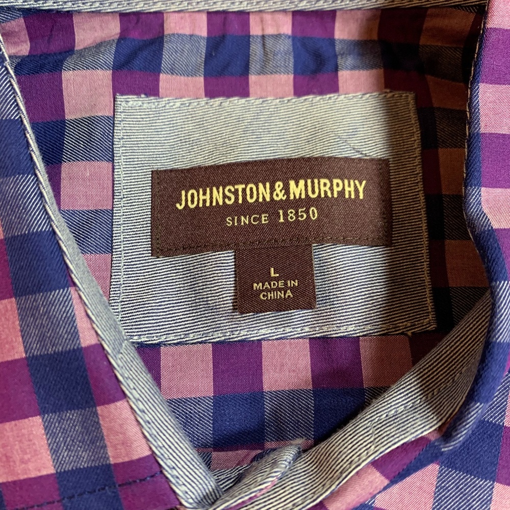 Johnston & Murphy Mens Dress Shirt